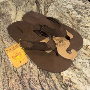 Cobian Dark Brown Sandals NWT